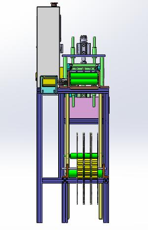 编织带裁断机（sw18+cad+bom）