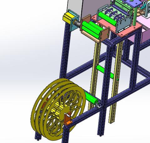 编织带裁断机（sw18+cad+bom）缩略图