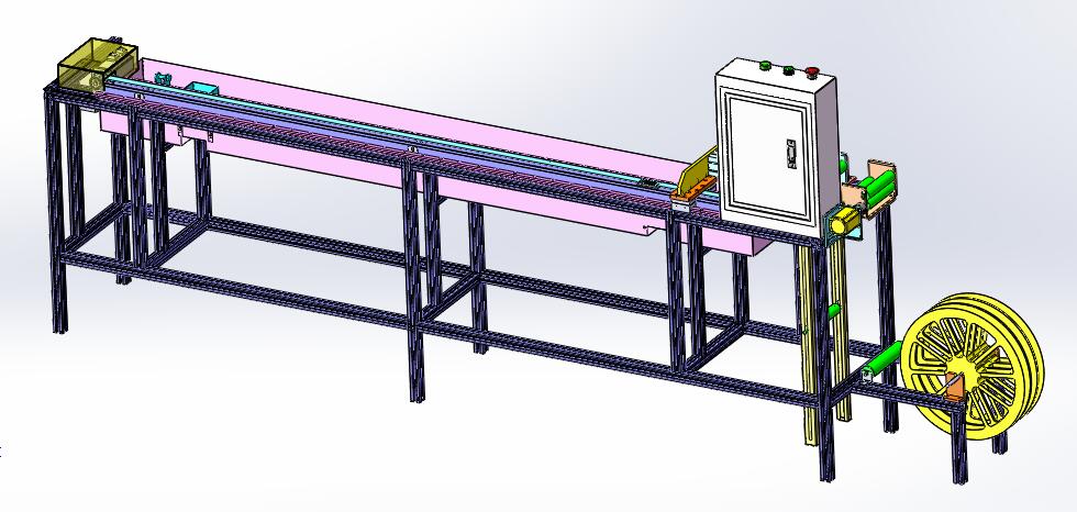 编织带裁断机（sw18+cad+bom）
