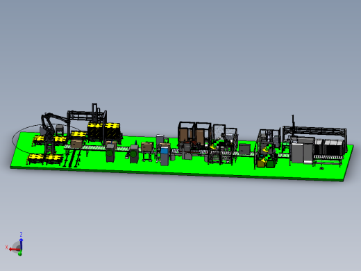 空调全自动包装线sw18可编辑