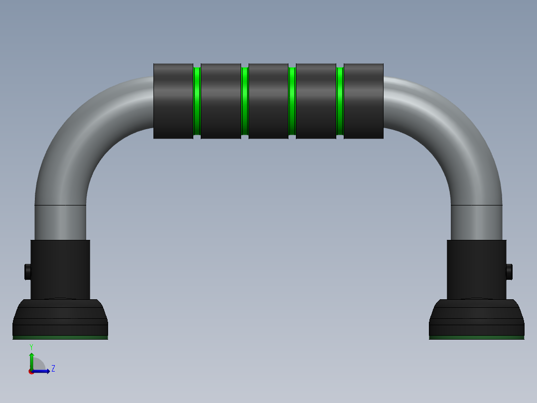 健身器材(89)左视图