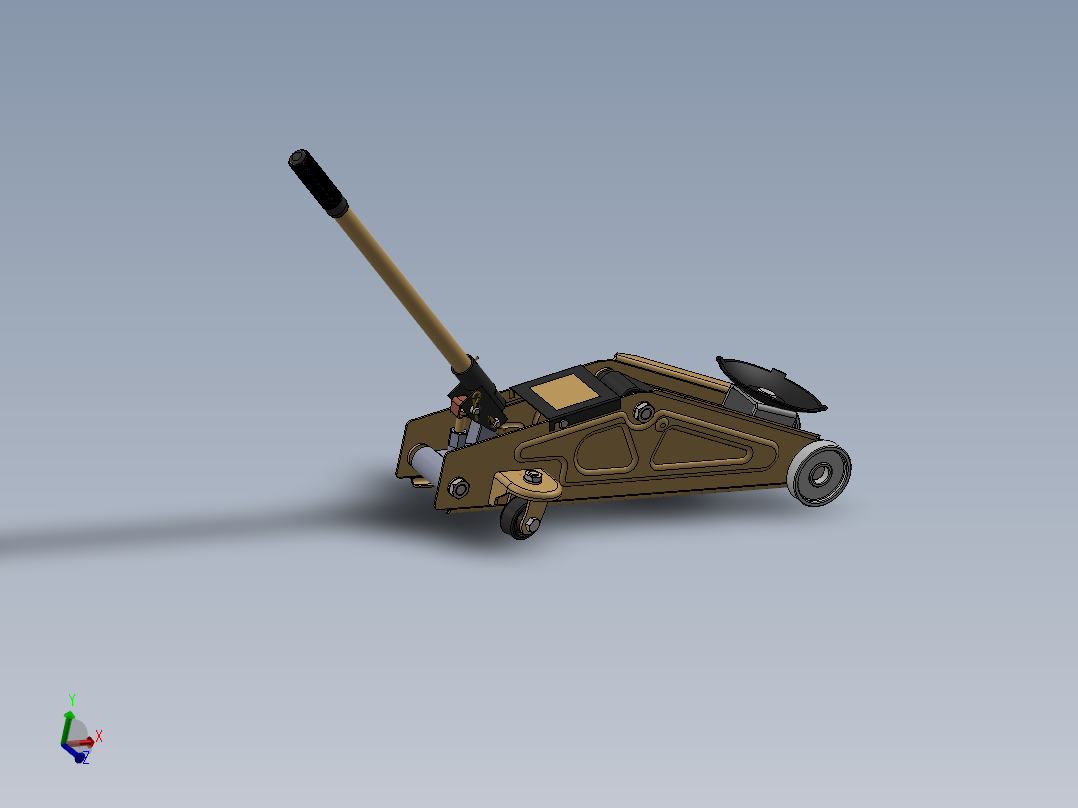 千斤顶(7)主视图