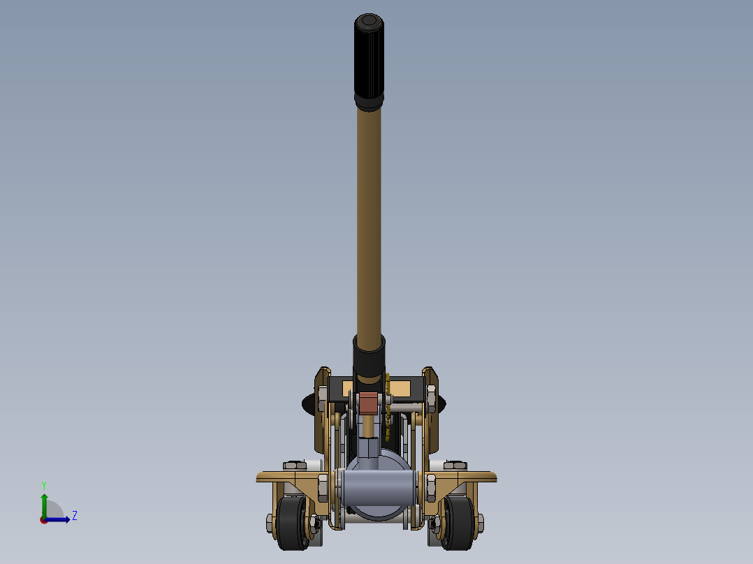 千斤顶(7)左视图