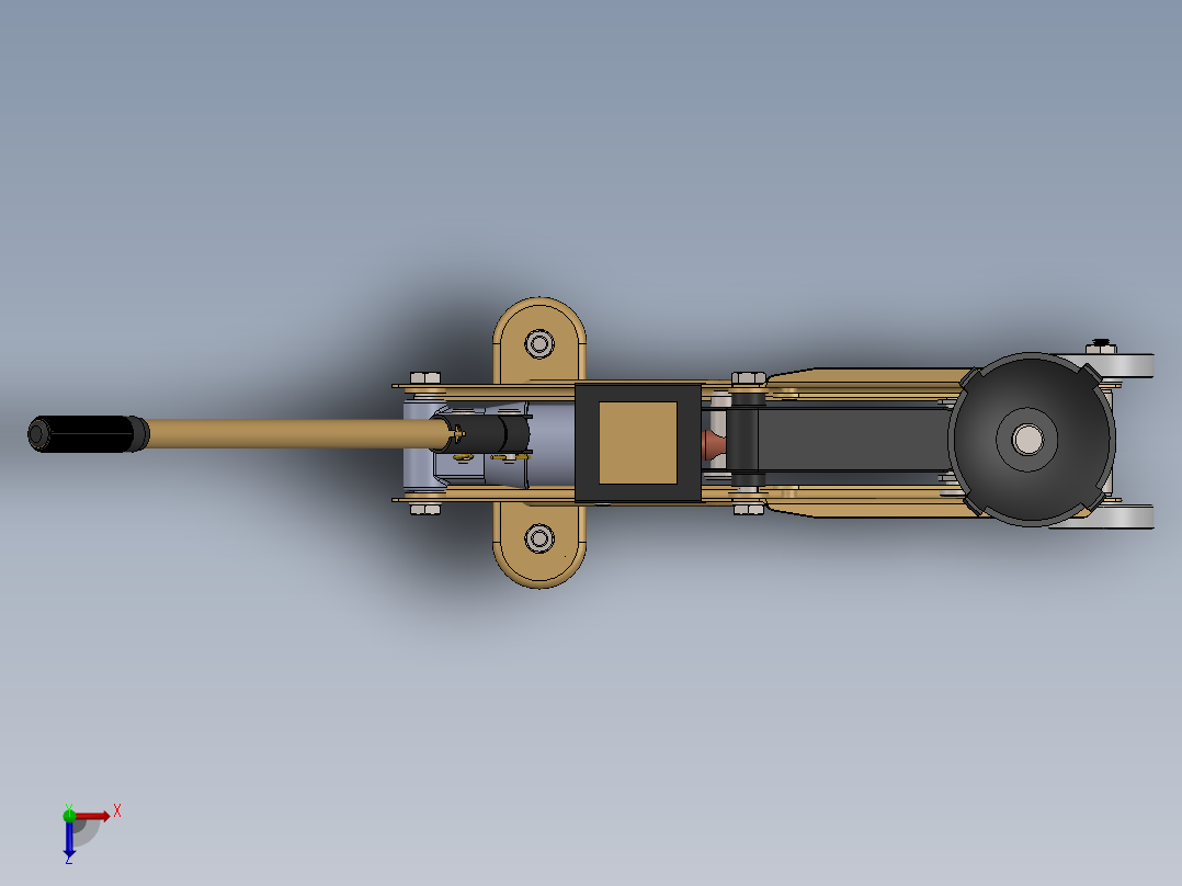 千斤顶(7)俯视图