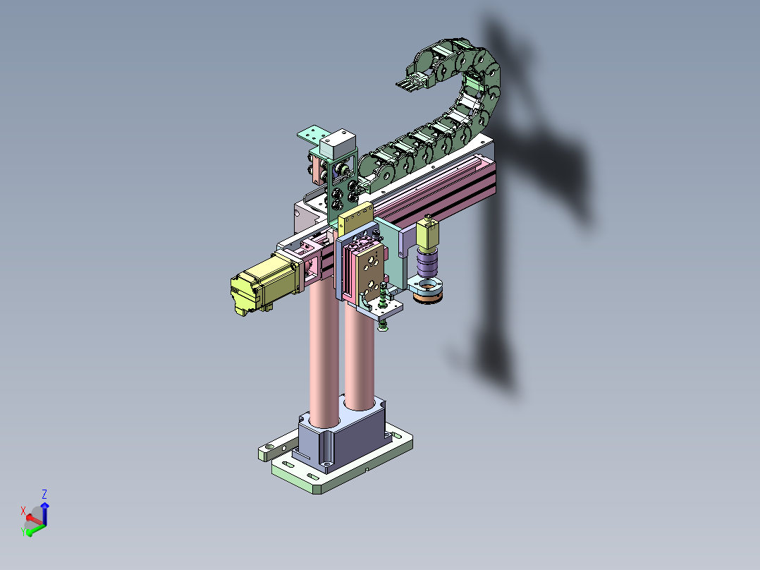 带视觉检测的搬运机构