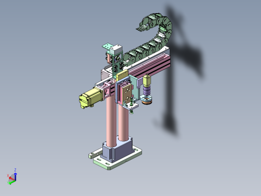带视觉检测的搬运机构