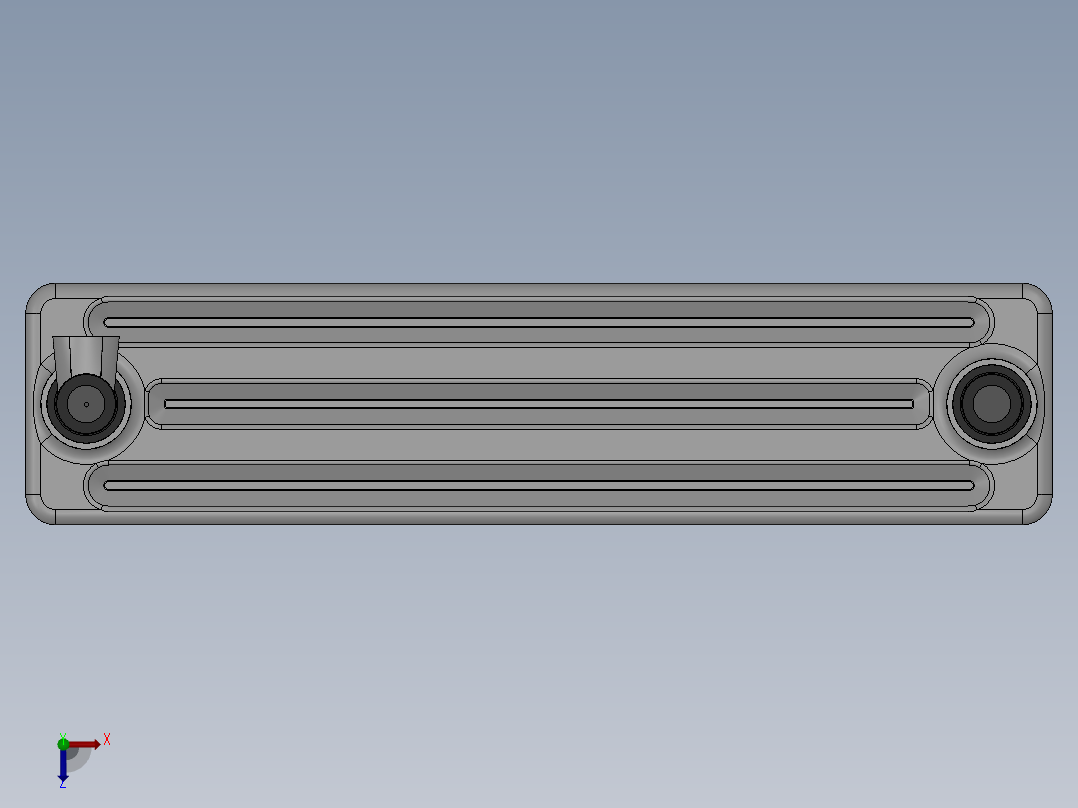 散热器(2)俯视图
