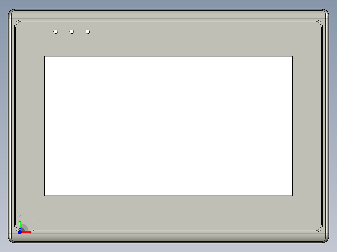 威纶通7寸触摸屏 MT6070IH前视图