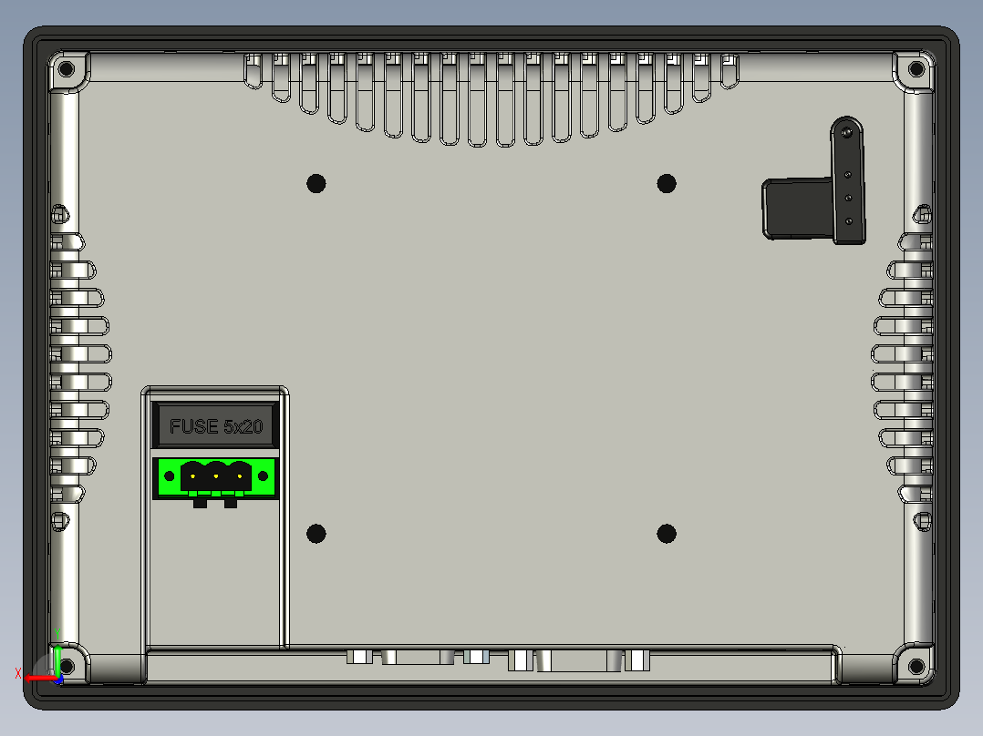 威纶通7寸触摸屏 MT6070IH后视图