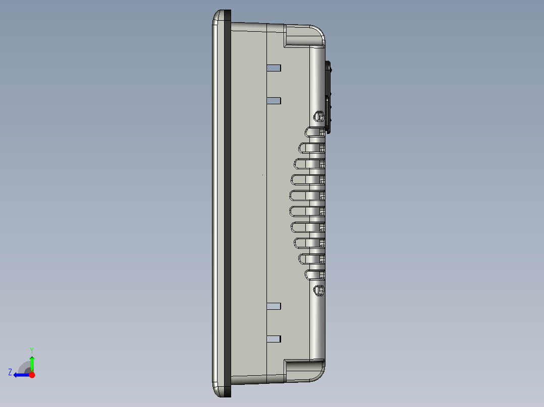威纶通7寸触摸屏 MT6070IH右视图