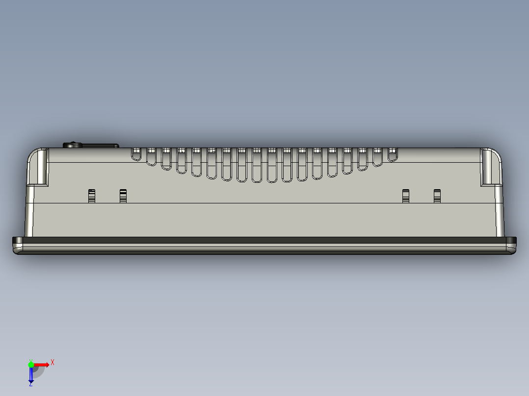 威纶通7寸触摸屏 MT6070IH俯视图