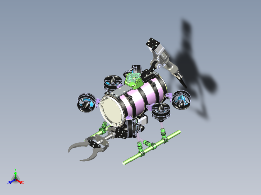 ROV极限下潜遥控潜水器(带机械臂)