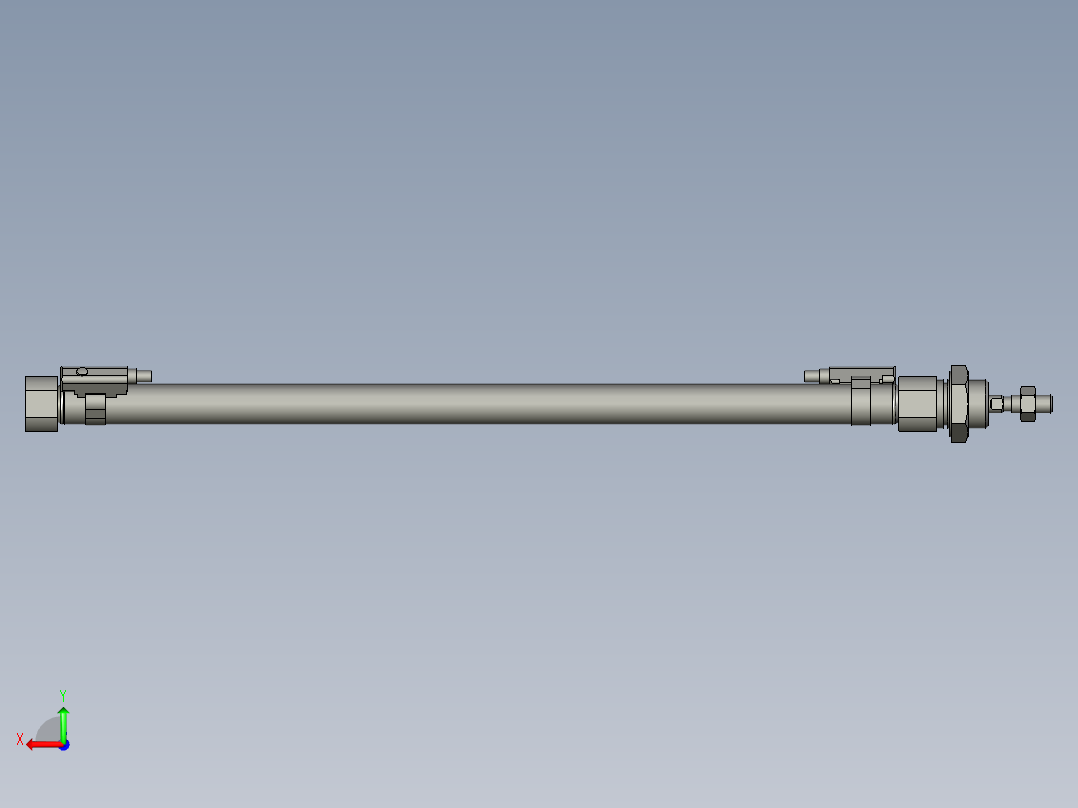 X轴气缸MI12x250SU_0_+_CS1-M-2_后视图