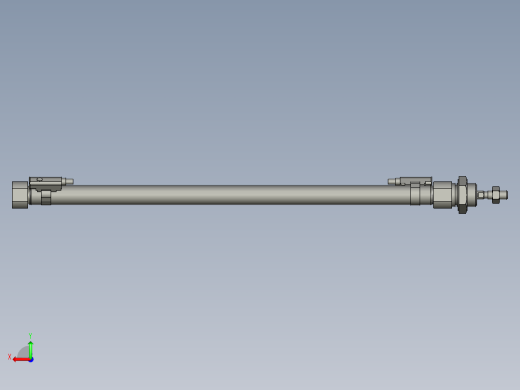 X轴气缸MI12x250SU_0_+_CS1-M-2_后视缩略图