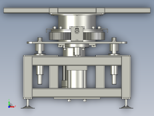 顶升旋转机构前视缩略图