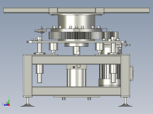 顶升旋转机构右视缩略图