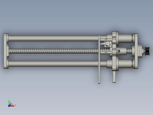 tray盘升降台丝杆模组-V20-V20前视缩略图