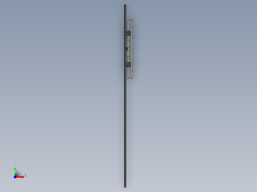 轨道小车驱动系统前视缩略图