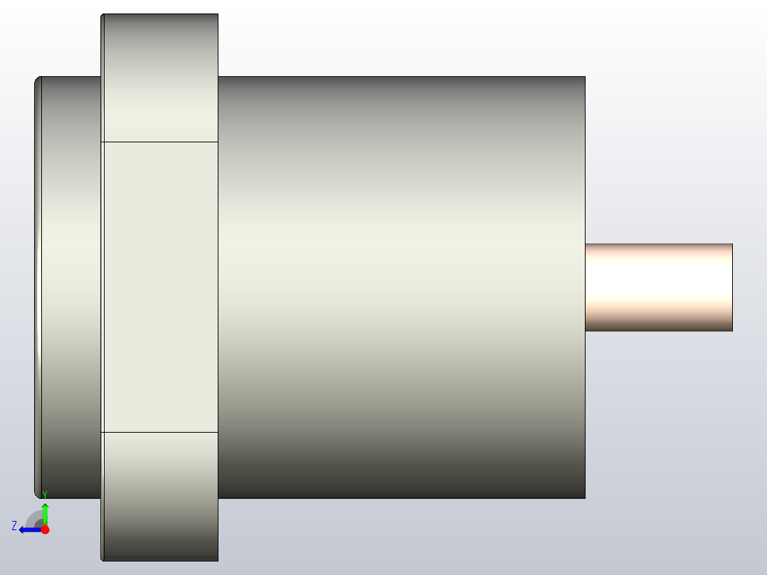交流电源插座2.5安(AC-006A)右视图