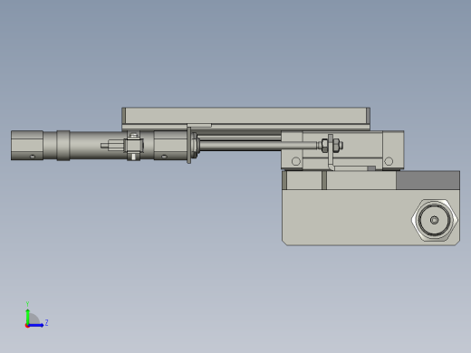 GDYK1B-01-05缓冲器升降装置反侧左视缩略图