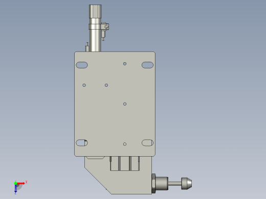GDYK1B-01-05缓冲器升降装置反侧俯视缩略图