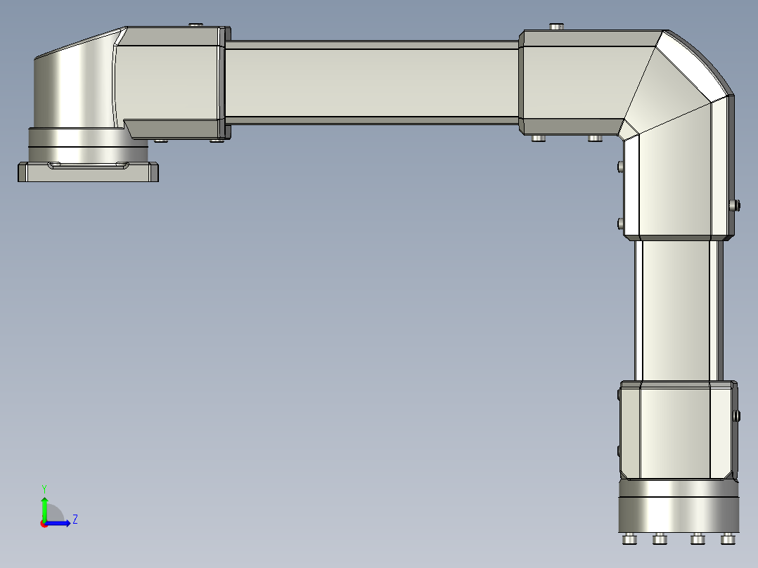 人机界面悬臂AEG01-4460-3_YHD000怡和达左视图