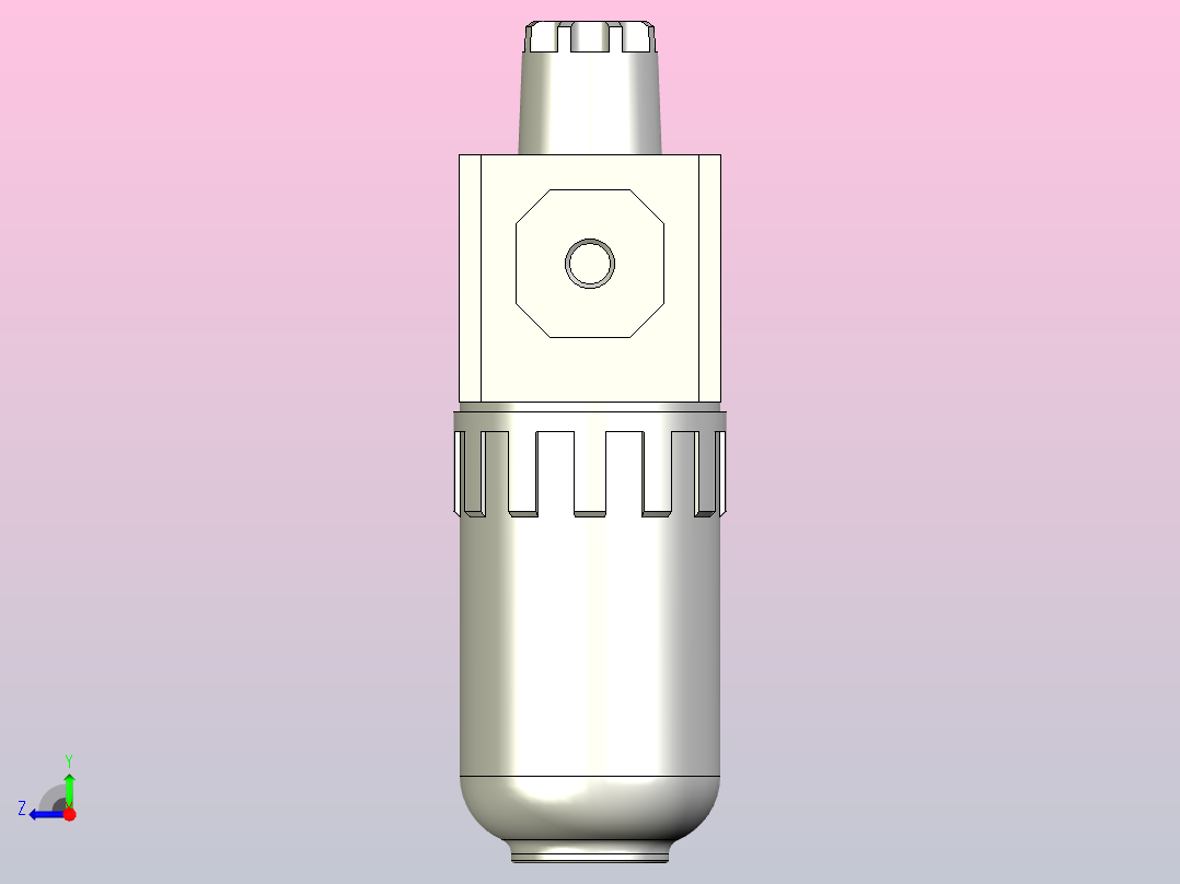 GAL100给油器右视图