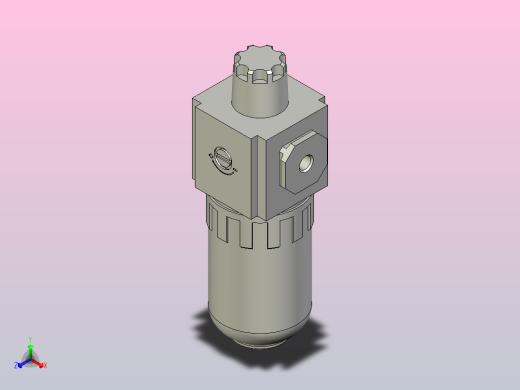 GAL100给油器正等轴测缩略图