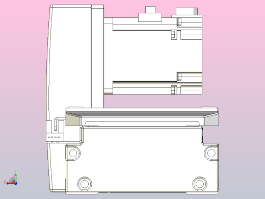 机器人皮带驱动直线轴TPA-GCB-120-P70-L300-RU-M20-N3后视缩略图