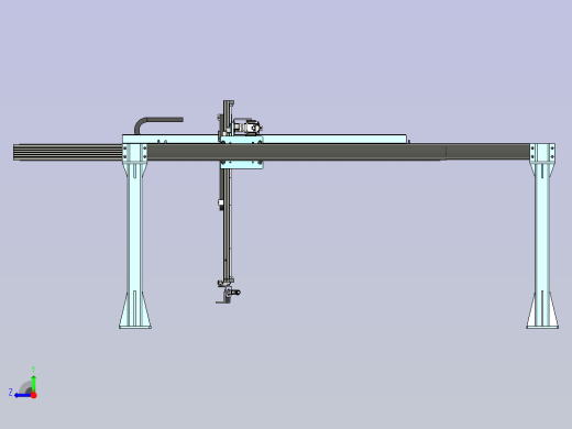 龙门坐标桁架机械手右视缩略图