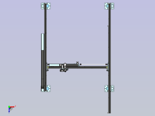 龙门坐标桁架机械手俯视缩略图