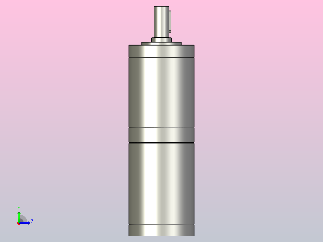 Z82BLDPN300W减速比三级整机左视图