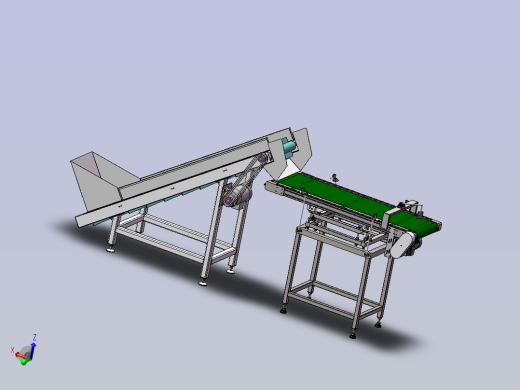爬坡上料称重设备 sw24