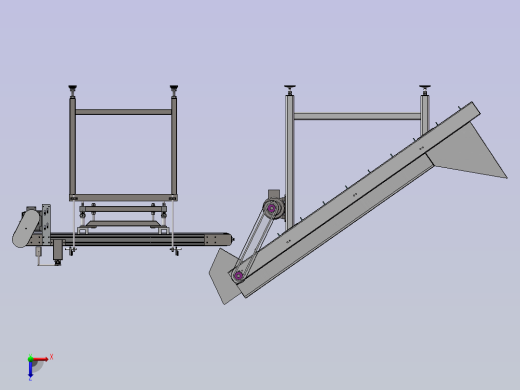 爬坡上料称重设备 sw24俯视缩略图