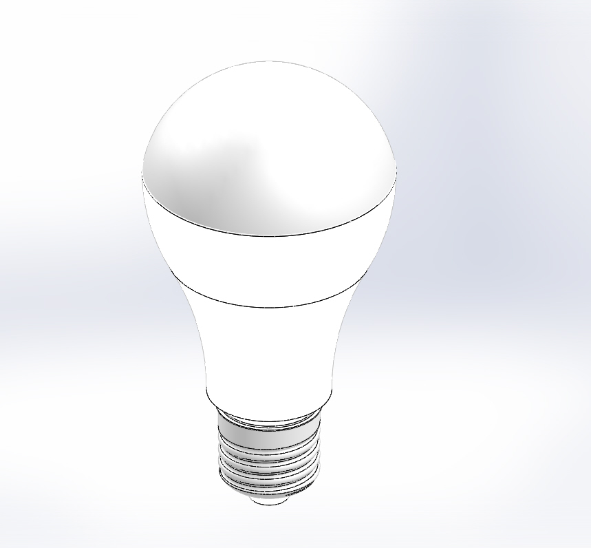 LED灯泡E27 A65