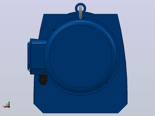 RF147法兰轴伸式安装斜齿轮减速机RF147-Y30-4P-200L-M1-0°-Φ450后视缩略图