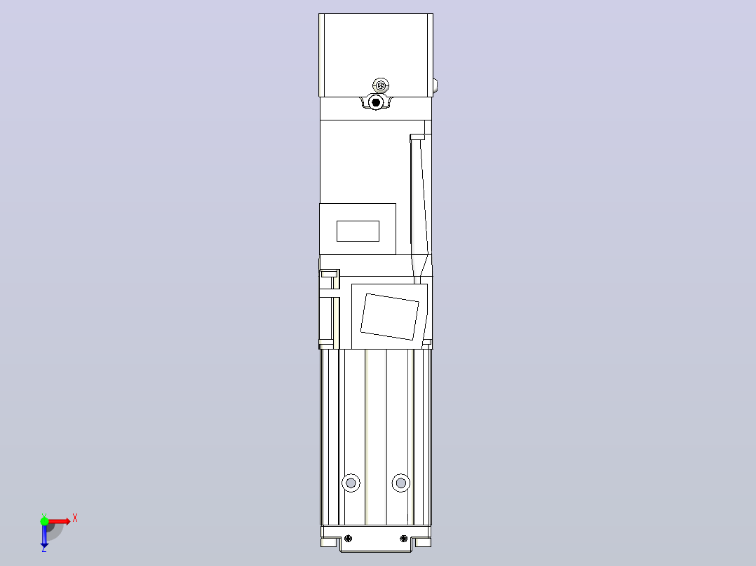 钢基模组TPA-KSR-4002C-150A1-MU-H1俯视图