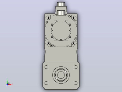 MTA80-500-P05-FF-P-P1500(2000)W-S3 MTA80电动缸 最大负载20KN 额定出力10KN 1500(2000)W电机间接安装前视缩略图