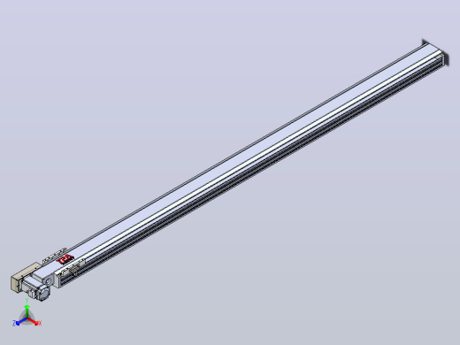 皮带直线轴半封闭可选导轨TPA-HNB-120D-110-L2050-ML-C-P40-N3