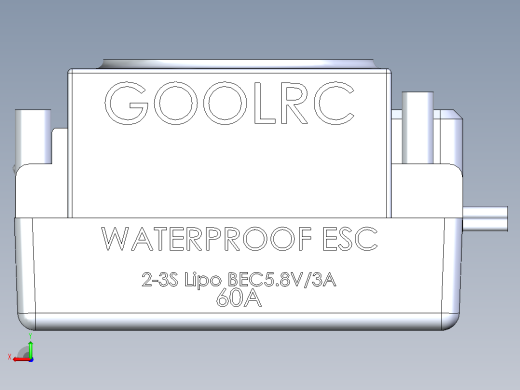 GoolRC 无刷电调 60A后视缩略图