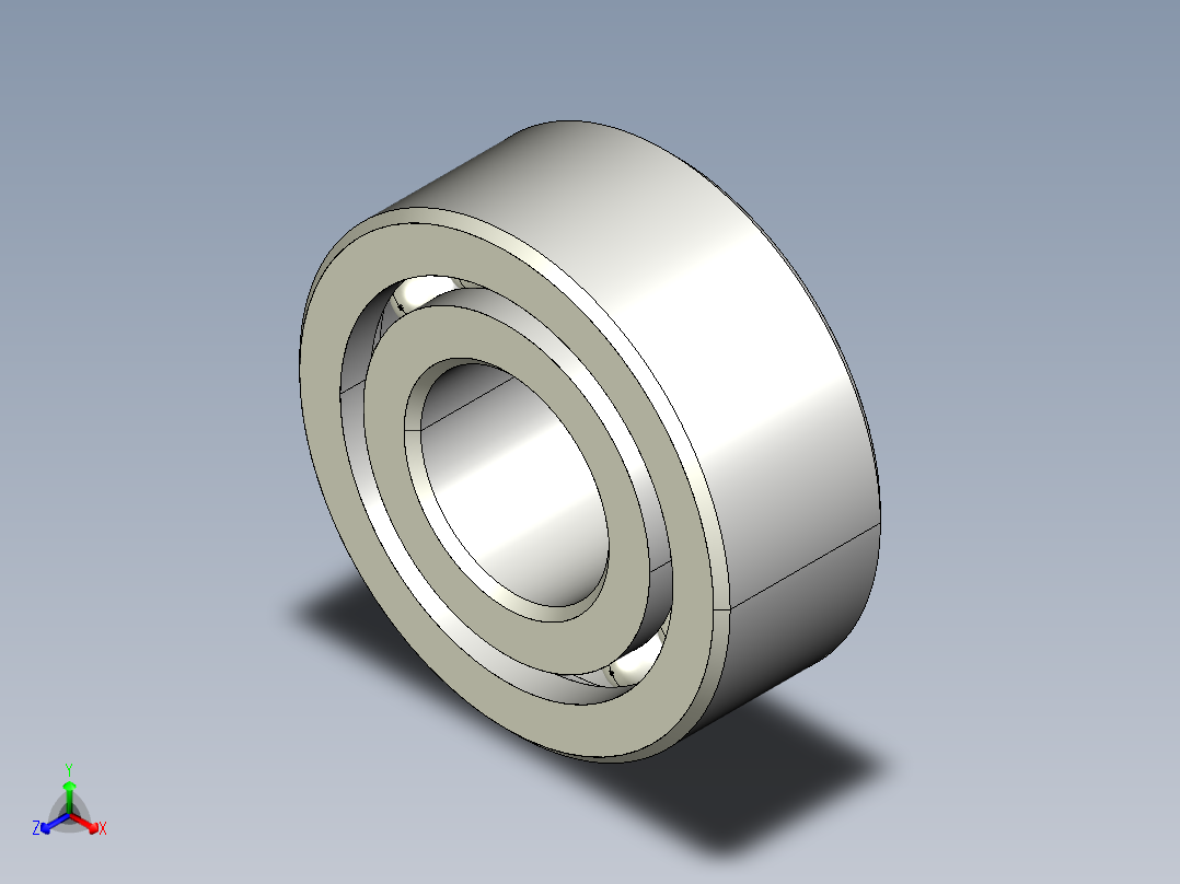 轴承正等轴测图