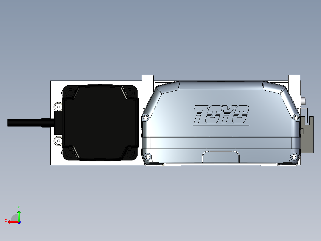 Toyo东佑达直线模组-ETH17-650-BL-M75B后视图