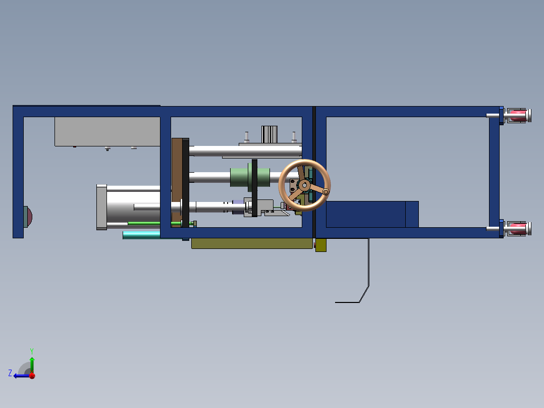 01月-车门密封条导槽冲切机sw18可编辑右视图