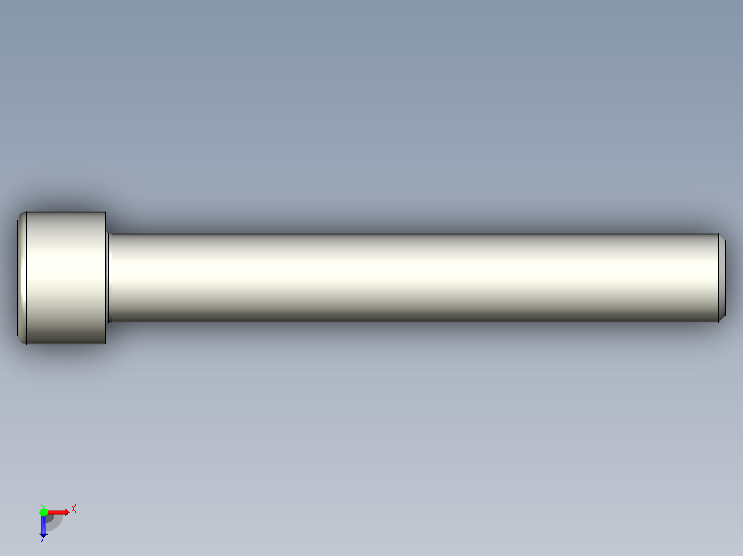 螺钉-DIN_912-M20x140.stp俯视图