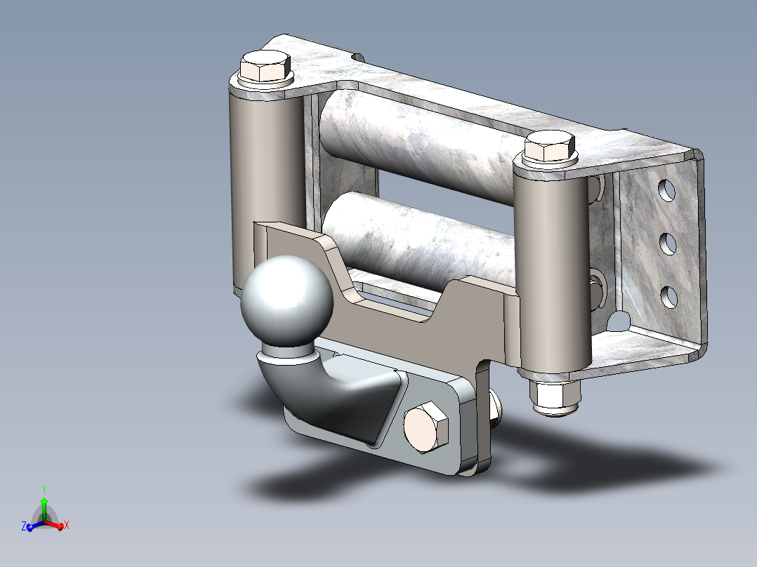 带绞车适配器的挂钩--sw