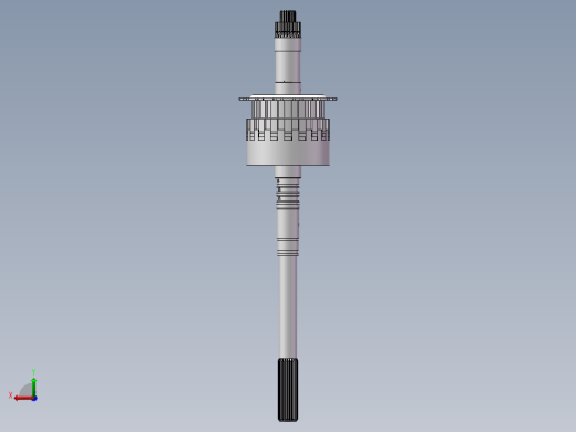 自动挡汽车变速器行星轮减速器后视缩略图