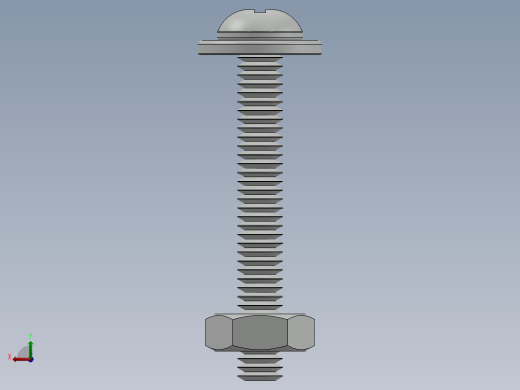 紧固件-No.8-32 Screw-01后视缩略图