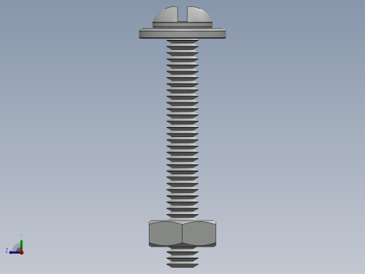 紧固件-No.8-32 Screw-01右视缩略图