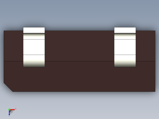 集成电路贴片封装SDIP 4引脚。带有桥式整流器的标记俯视缩略图