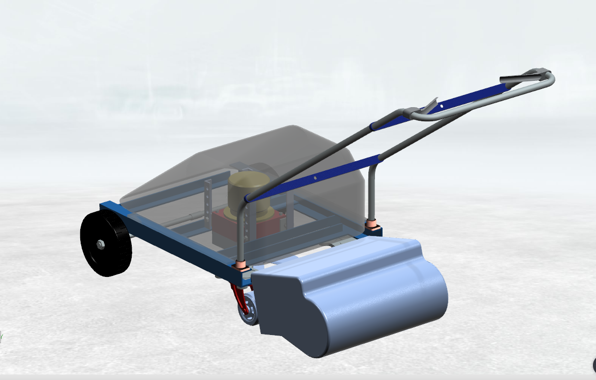 电动四轮除草机结构设计（含UG三维图+CAD图纸+说明书）